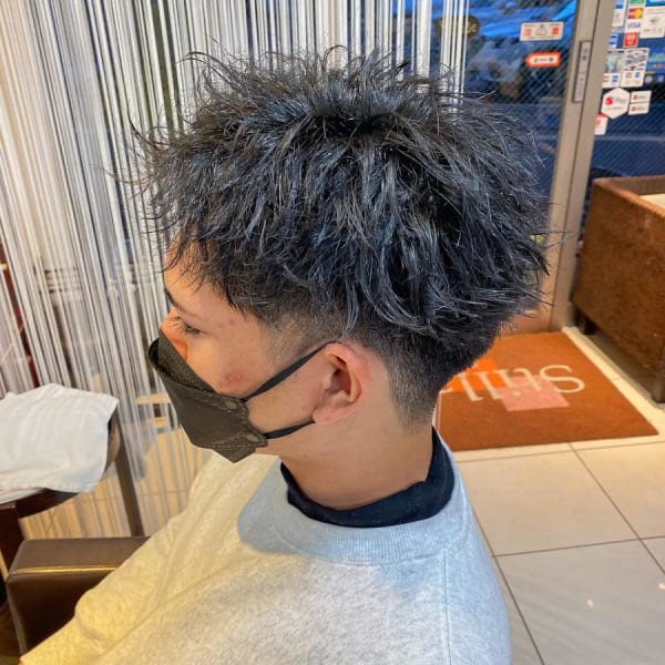 ショートツイストパーマ