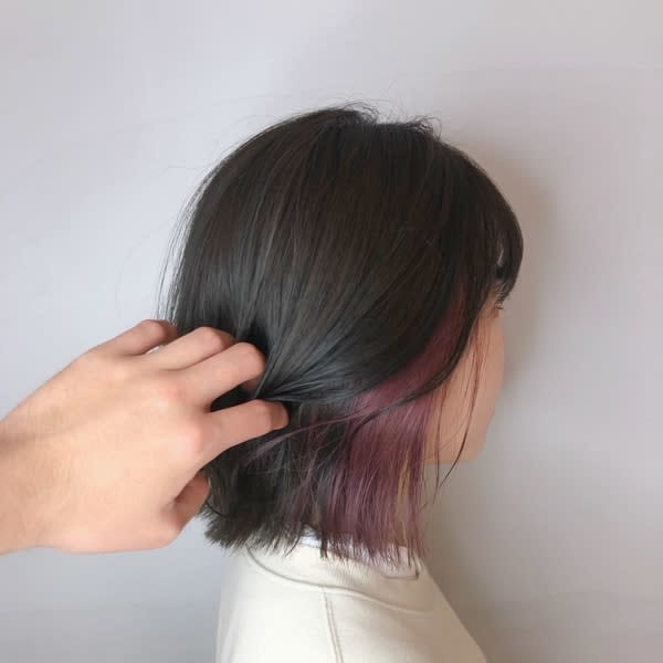 インナーカラー バイオレット