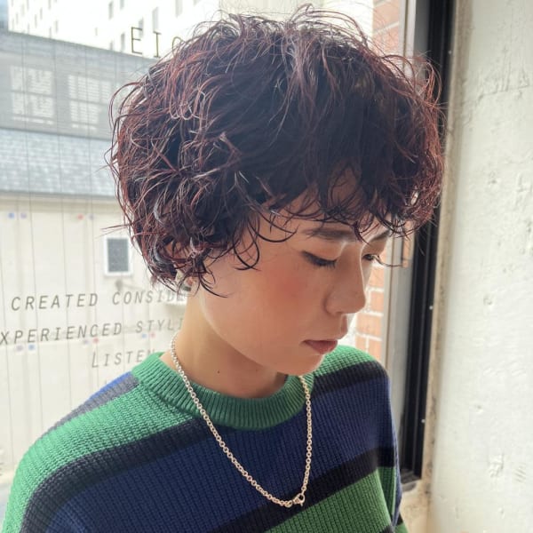 ショートパーマ