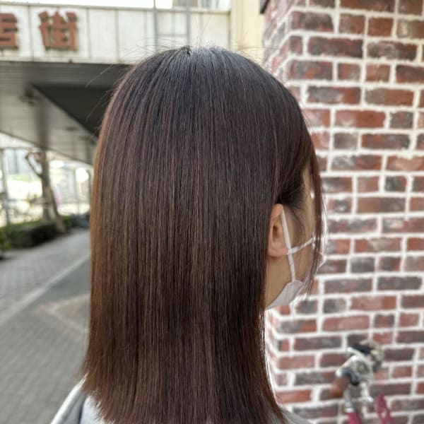 艶髪ストレート