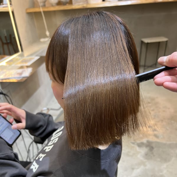 周りと差のつく美髪縮毛矯正|Lond charme 吉祥寺
