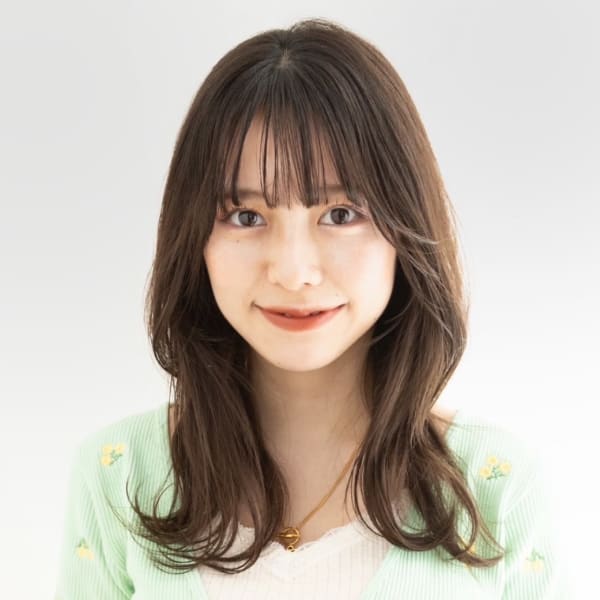 《韓国ヘア》エギョモリ&くびれ巻き　グレージュカラー♪|Lond partir 大宮西口