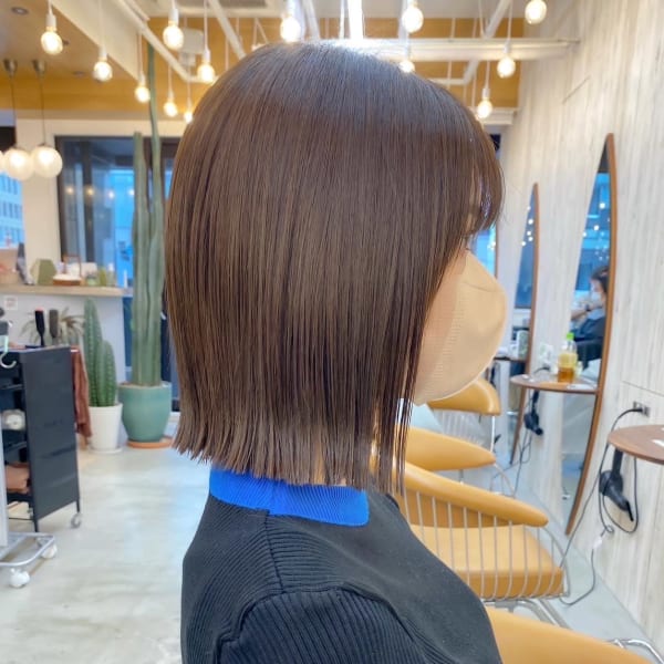 切りっぱなしボブ|Lond partir 大宮西口