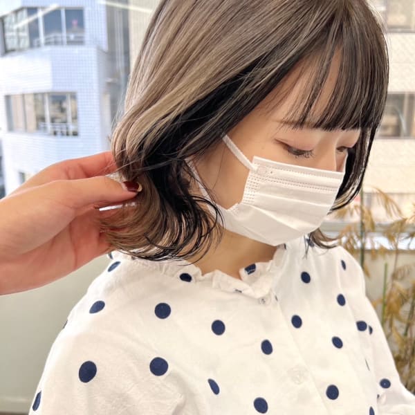 インナーカラー／前髪インナーカラー/ケアブリー|Lond partir 大宮西口