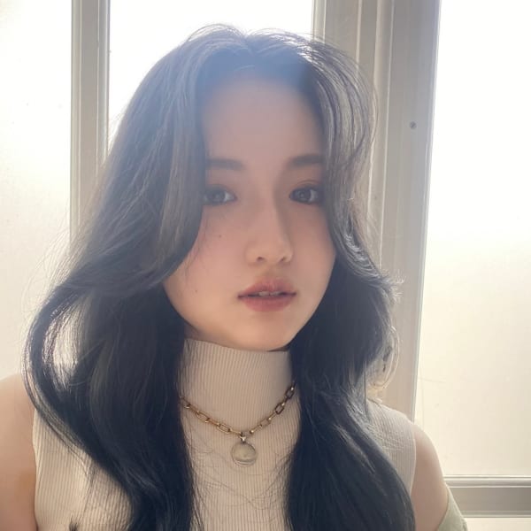 髪質改善ケアカラーおすすめ♪小顔韓国ヘア|Lond rouge 銀座店