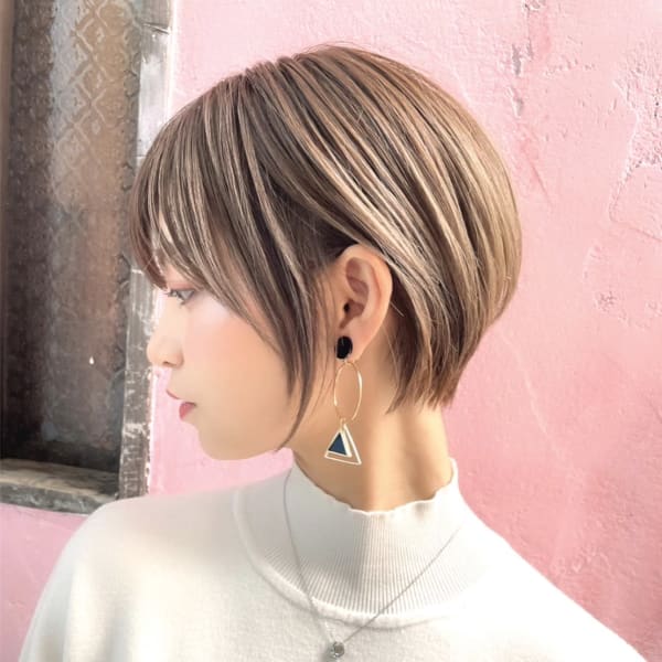 大人美人ショート/ショートボブ/くびれ/丸み|Lond azur 横浜