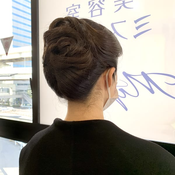 ヘアーセット 和髪