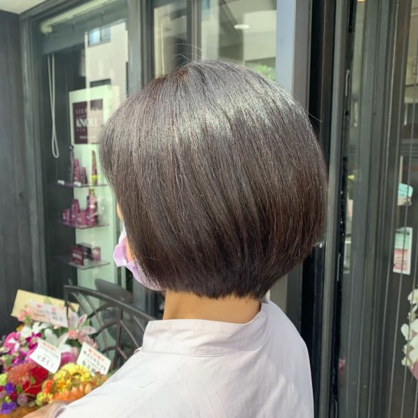 ショートボブ|each hair＆total beauty
