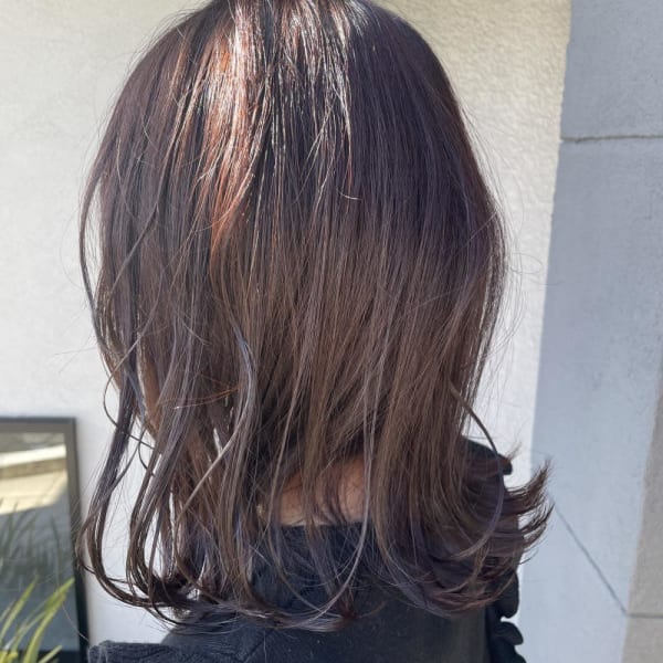 艶々☆明るすぎないカシスカラー|comfort by EMU international