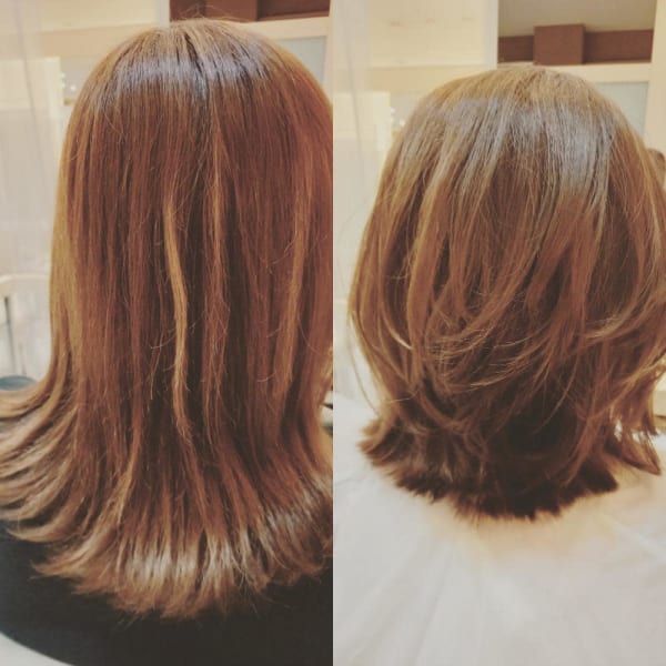 くびれミディアムスタイル