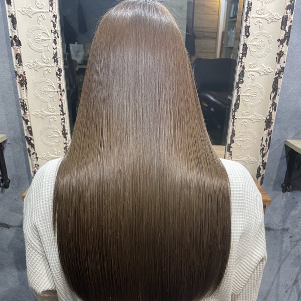 サラサラストレート