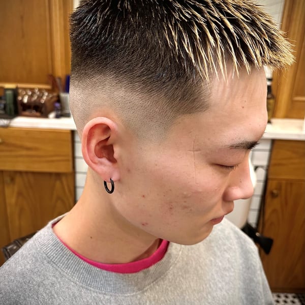 THE NUMBER THREE八王子×ショート|BARBER SHOP THE NUMBER THREE八王子