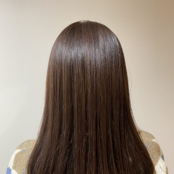 切りっぱなしスタイル|女性専用髪質改善酸性縮毛矯正専門店LIRA