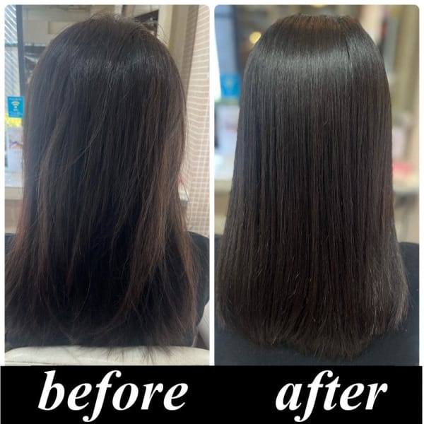 【美髪整形】異次元の最新髪質改善☆シルク酸性ストレート