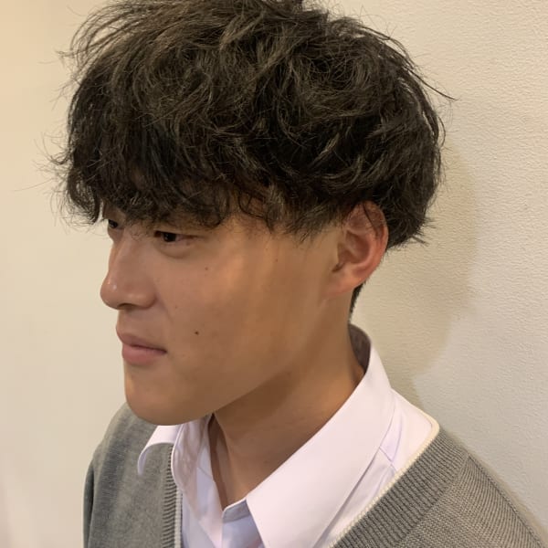 ツイスパ×マッシュ