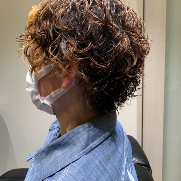 スパイラルパーマ|men's hair salon clarens