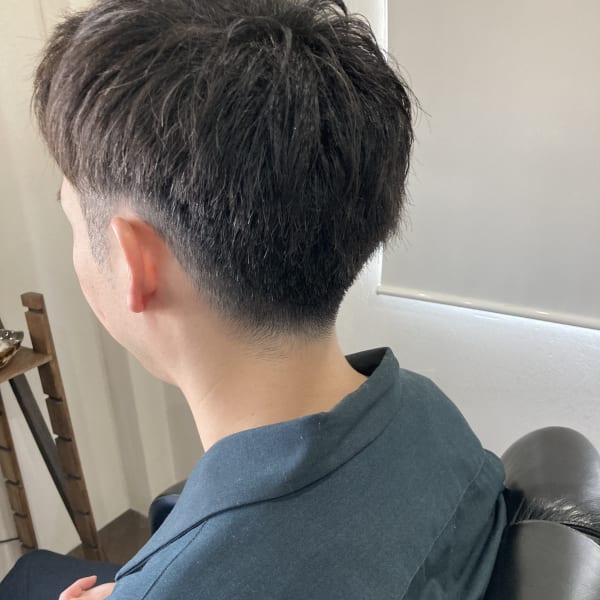 刈上げショート|men's hair salon clarens