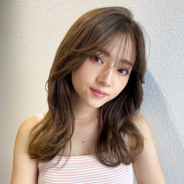 韓国顔まわり前髪シースルー2wayバング 【浦和】