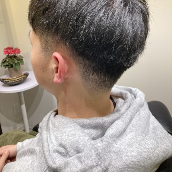 ツーブロックショート|men's hair salon clarens