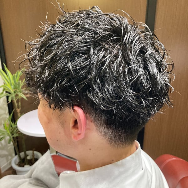 ツイストスパイラルパーマ|men's hair salon clarens