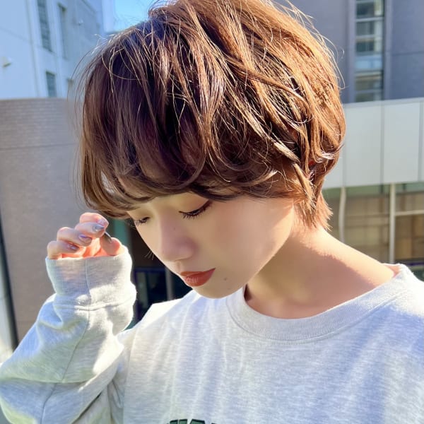 ゆるふわマッシュショート