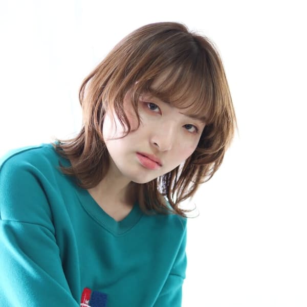 20代30代40代ウルフボブ×モードヘア