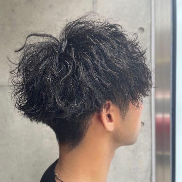 波巻きスパイラルパーマ