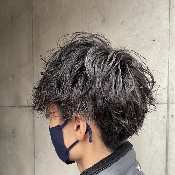 ゆるめ波巻きスパイラル
