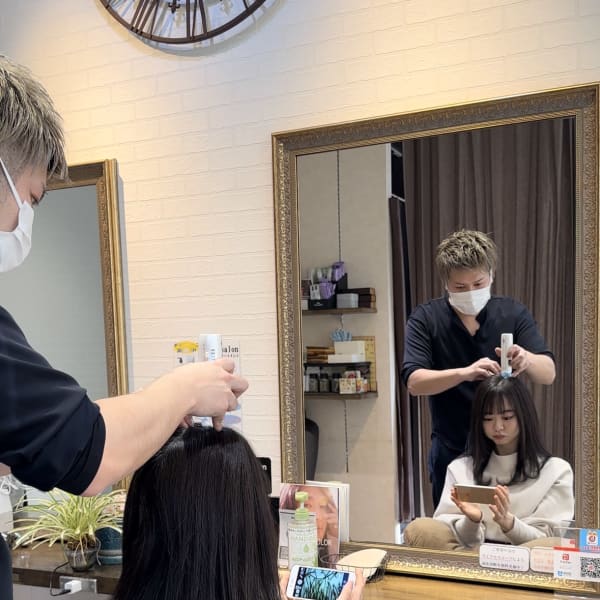 ✨マイクロスコープによる頭皮診断も可能✨