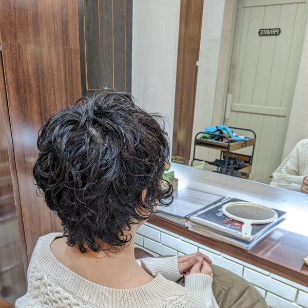 くるくるウルフショート