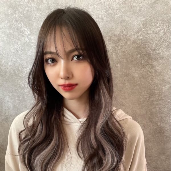 インナーカラーエクステ10本