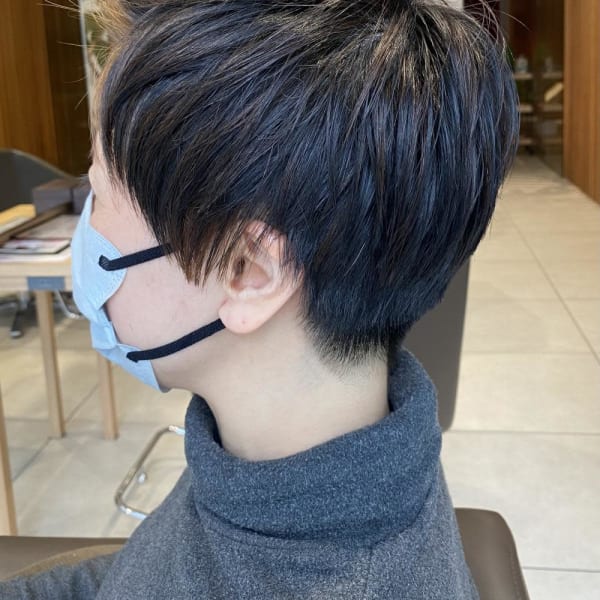 耳だしベリーショート