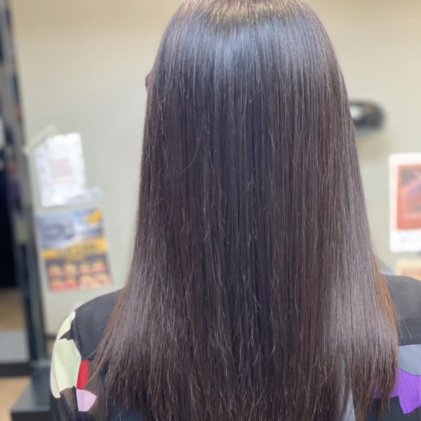 【髪質改善ストレート】