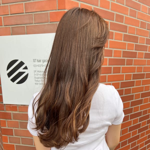 【117hairgarage】大人かわいい_美髪スモーキーベ|117hair garage