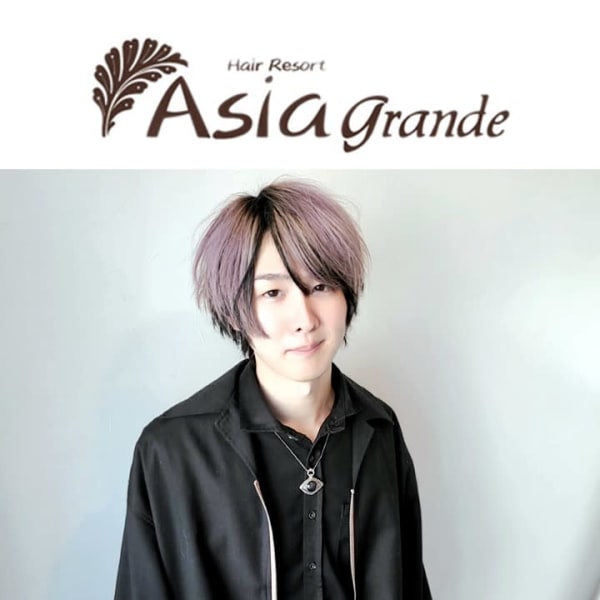 Hair Resort Asia grande【武蔵浦和店】【ヘアリゾートアジアグランデ】のスタッフ紹介。中山 泰樹
