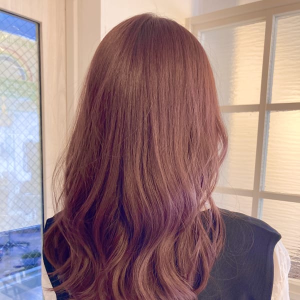 *LOREN自由が丘*ピンクブラウン艶カール
