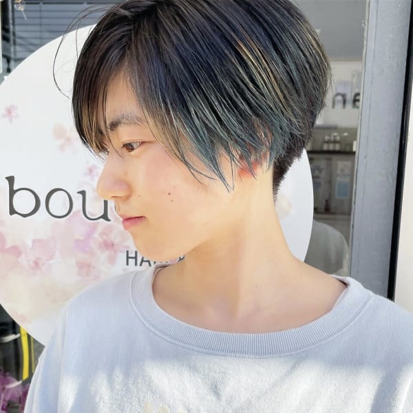 ハンサムショート|bouquet HAIR&SPA