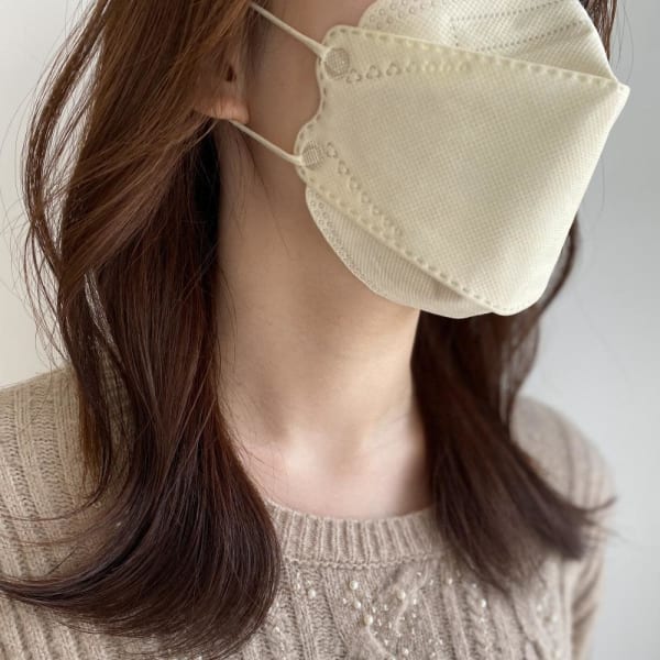 韓国風オレンジブラウン