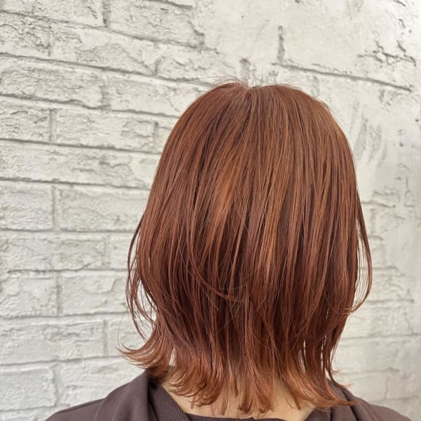 ダブルカラー　オレンジ系