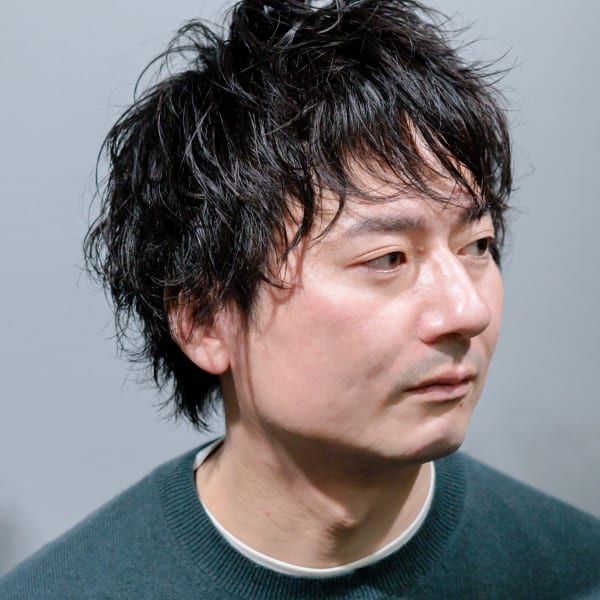 【大人のラフウェーブ】ツイストスパイラルで散らすショート