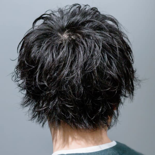 【大人のラフウェーブ】ツイストスパイラルで散らすショート