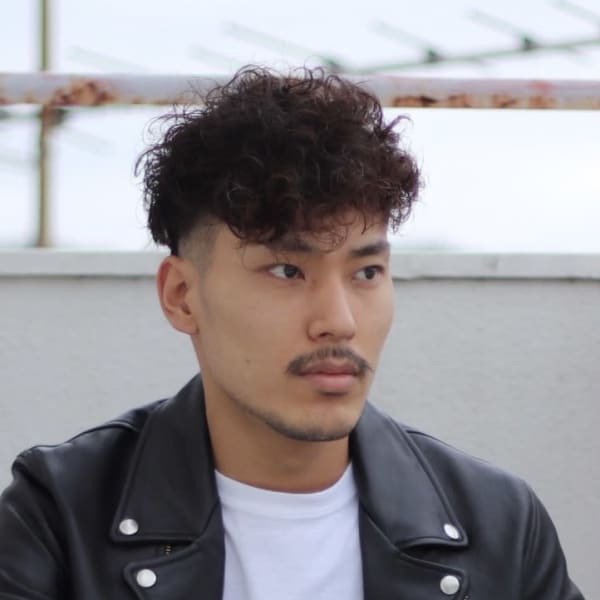 ツーブロック×パーマ|Stazio54 神戸 元町 三宮