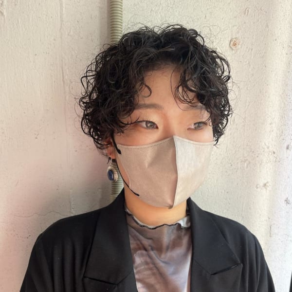 スパイラルパーマ