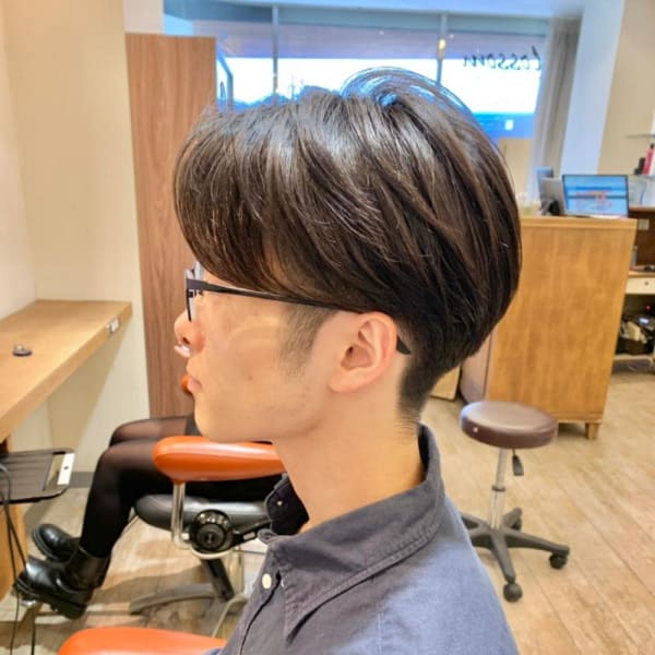 20代30代メンズソフトツーブロックビジネス大人カッコイイ