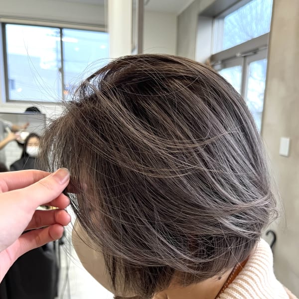 ボブバレイヤージュ