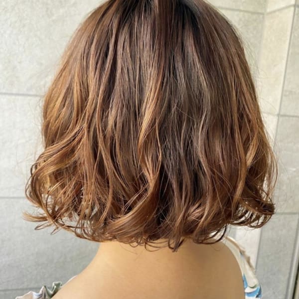 デジタルパーマ×ボブ