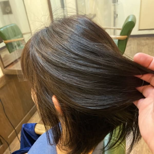つやカラーの肩上ボブ|Piece of Hair