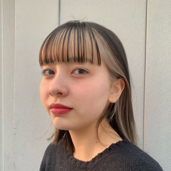 顔周りインナーブロンド|KAZE 代官山