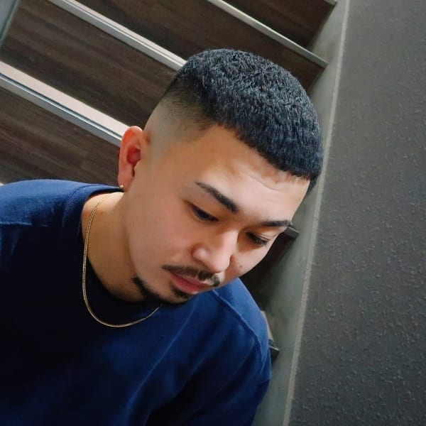 ショートヘア×スキンフェード×濡れパン|Lino Plus