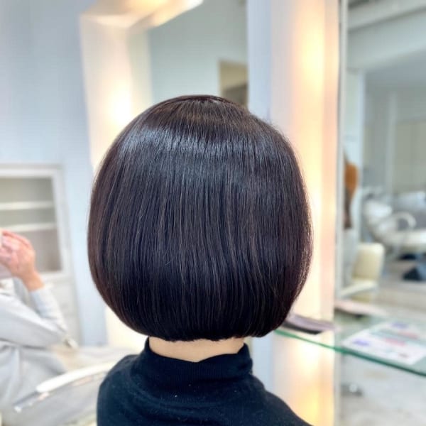 【お手入れ簡単】ミニボブ|Deal ドライカット/髪質改善